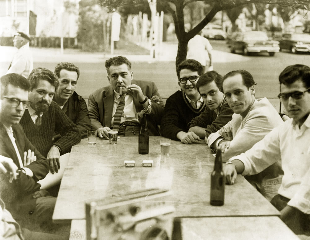 Cuban Intellectuals circa 1966 Photo Credit: Courtesy of Casa Museo Jose Lezama Lima 